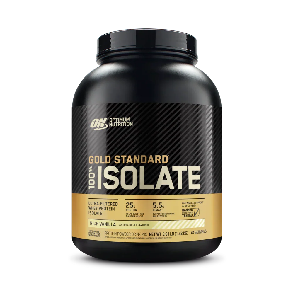 Gold Standard 100% Isolate Whey Protein powder