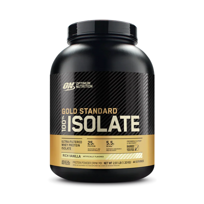 Gold Standard 100% Isolate Whey Protein powder
